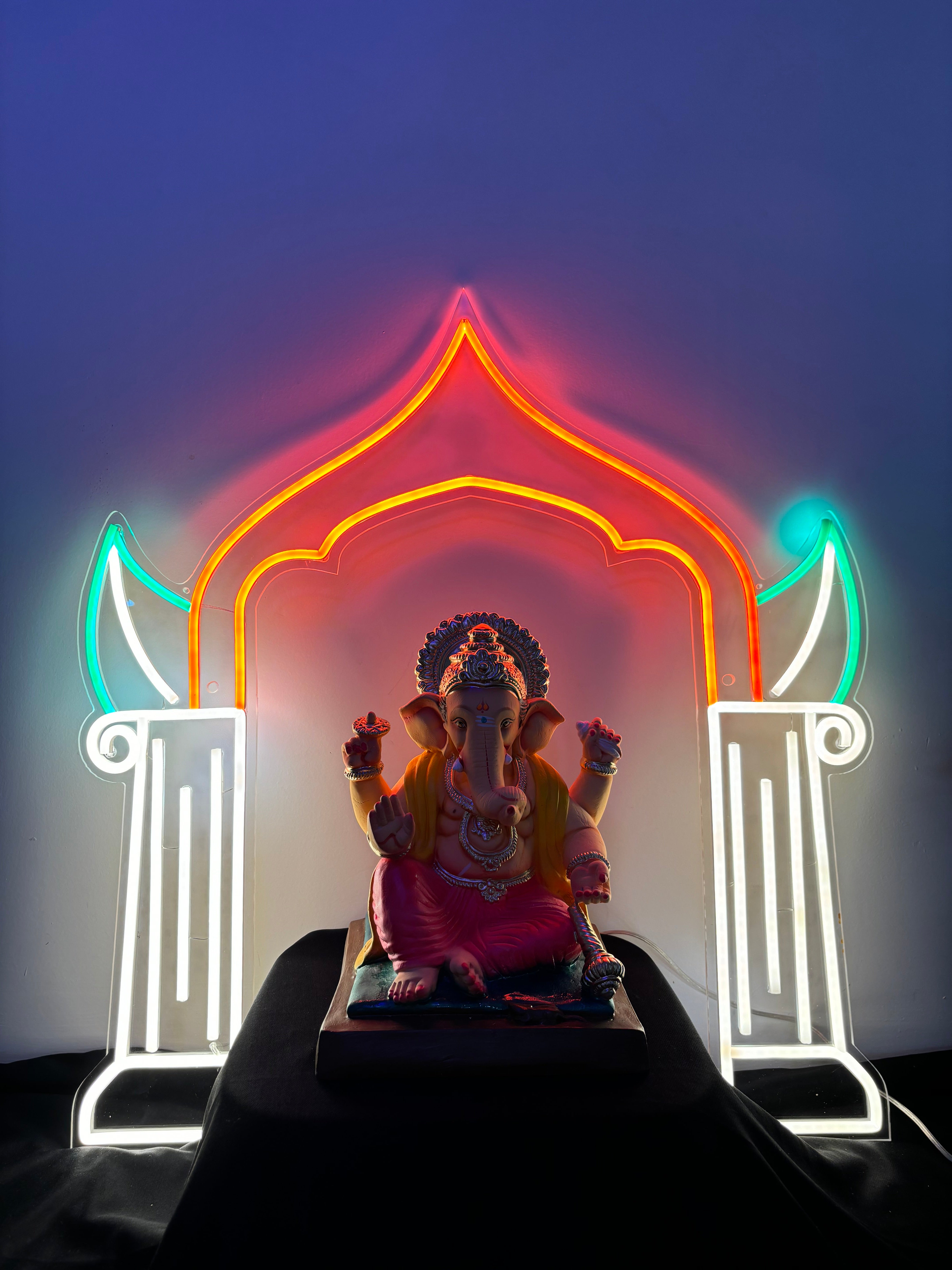 Ganesh Decoration Neon Sign