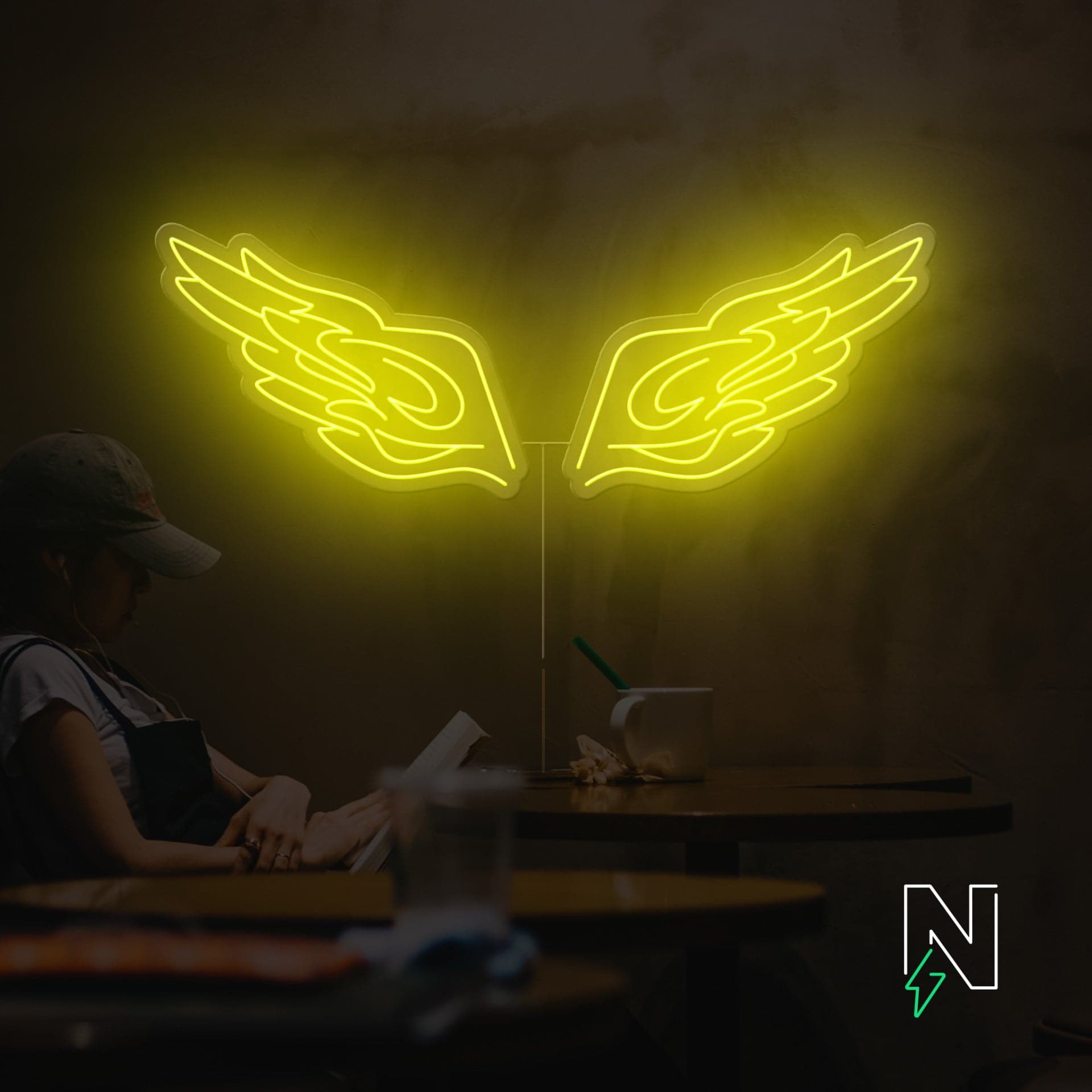 Icy Wings Neon Sign