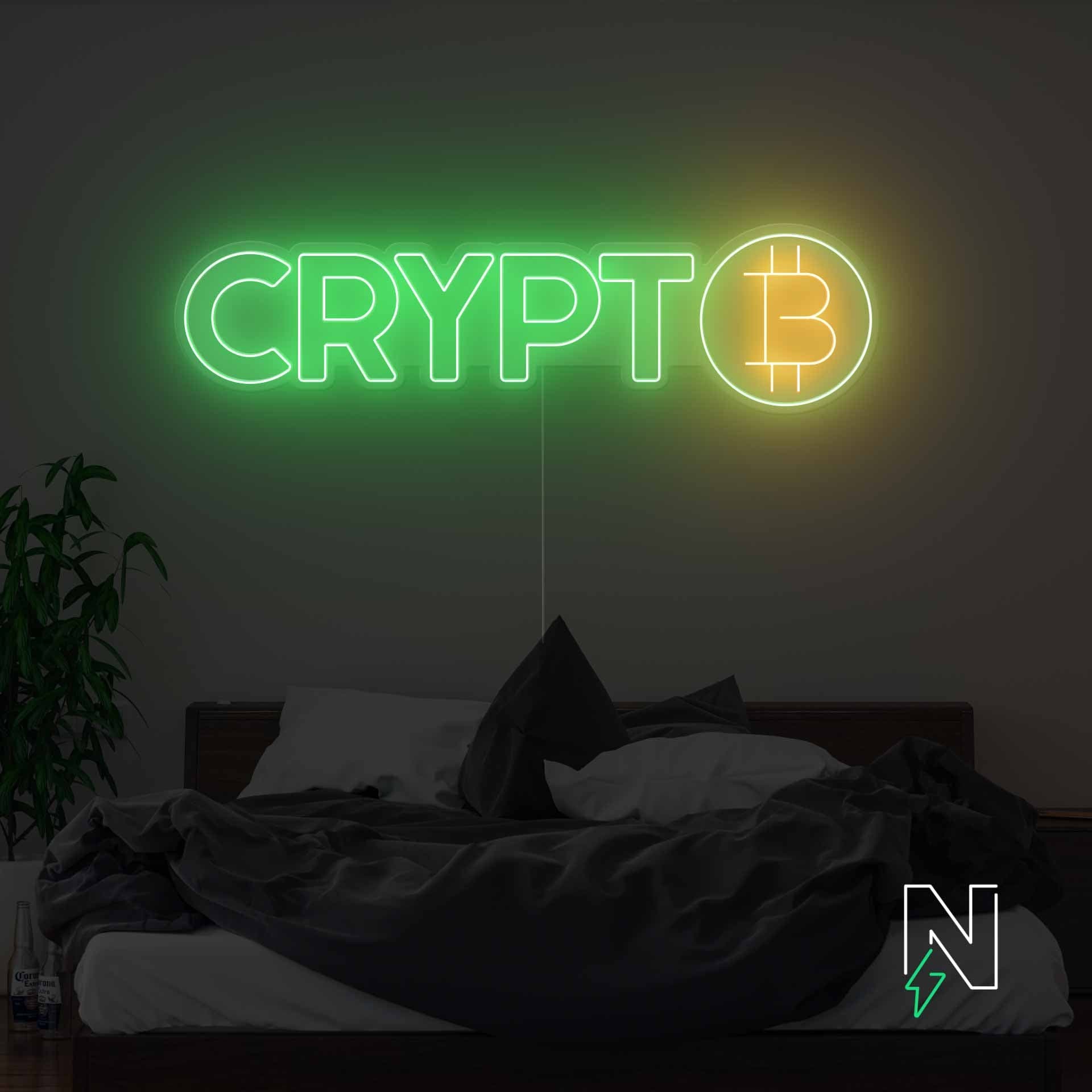 Crypto Neon Sign