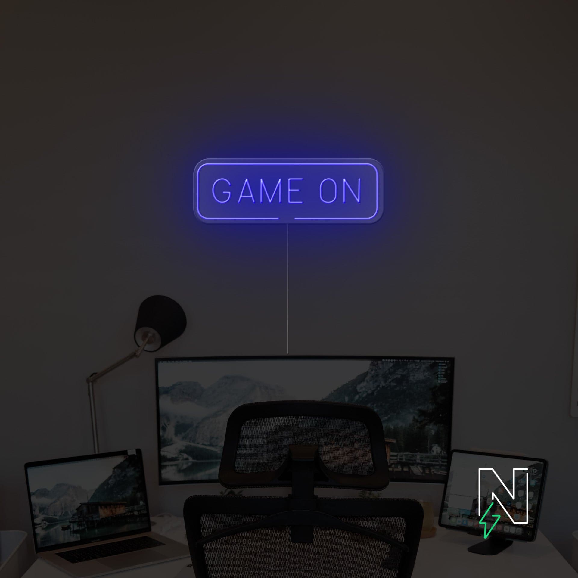 Game On Neon Sign