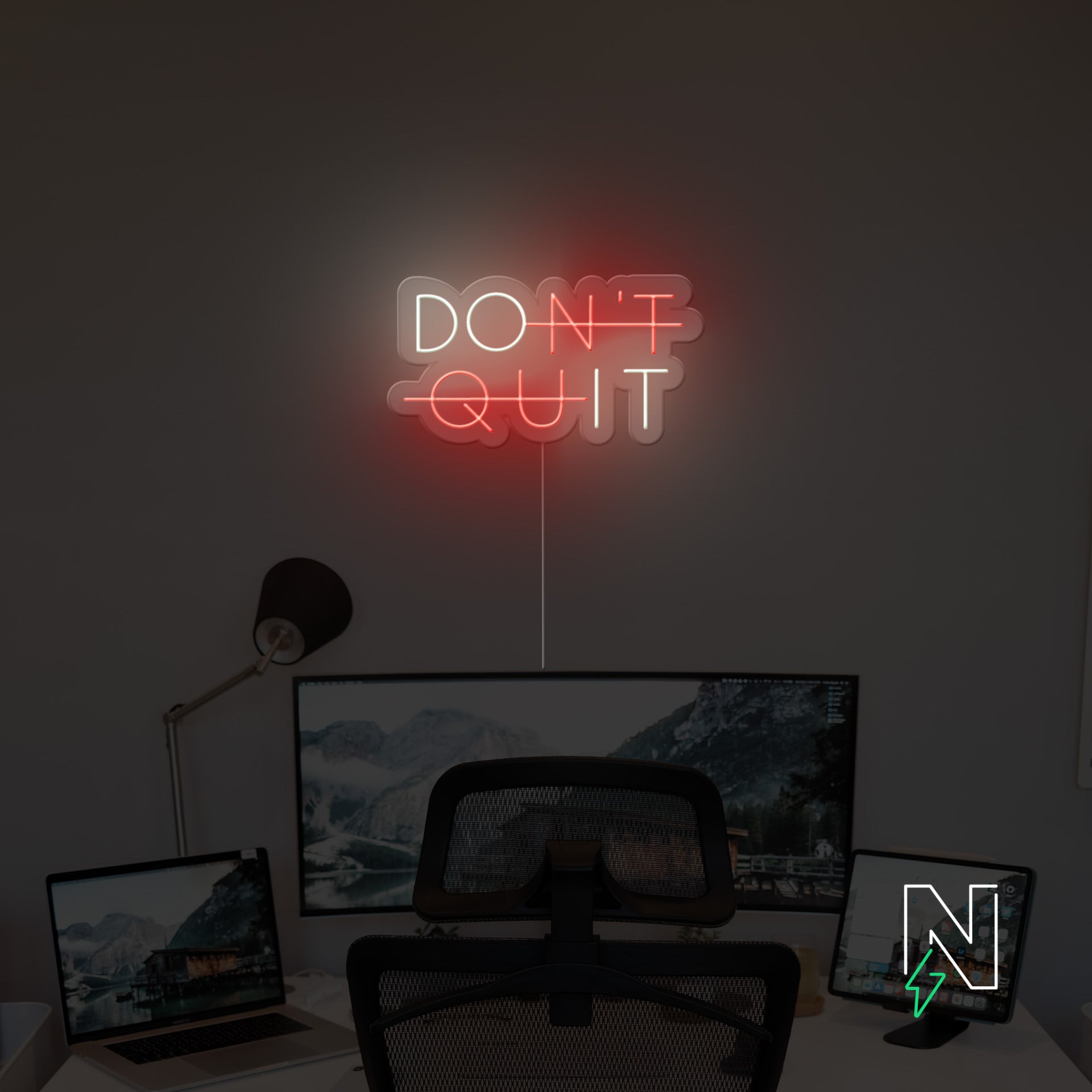 Dont Quit Neon Sign