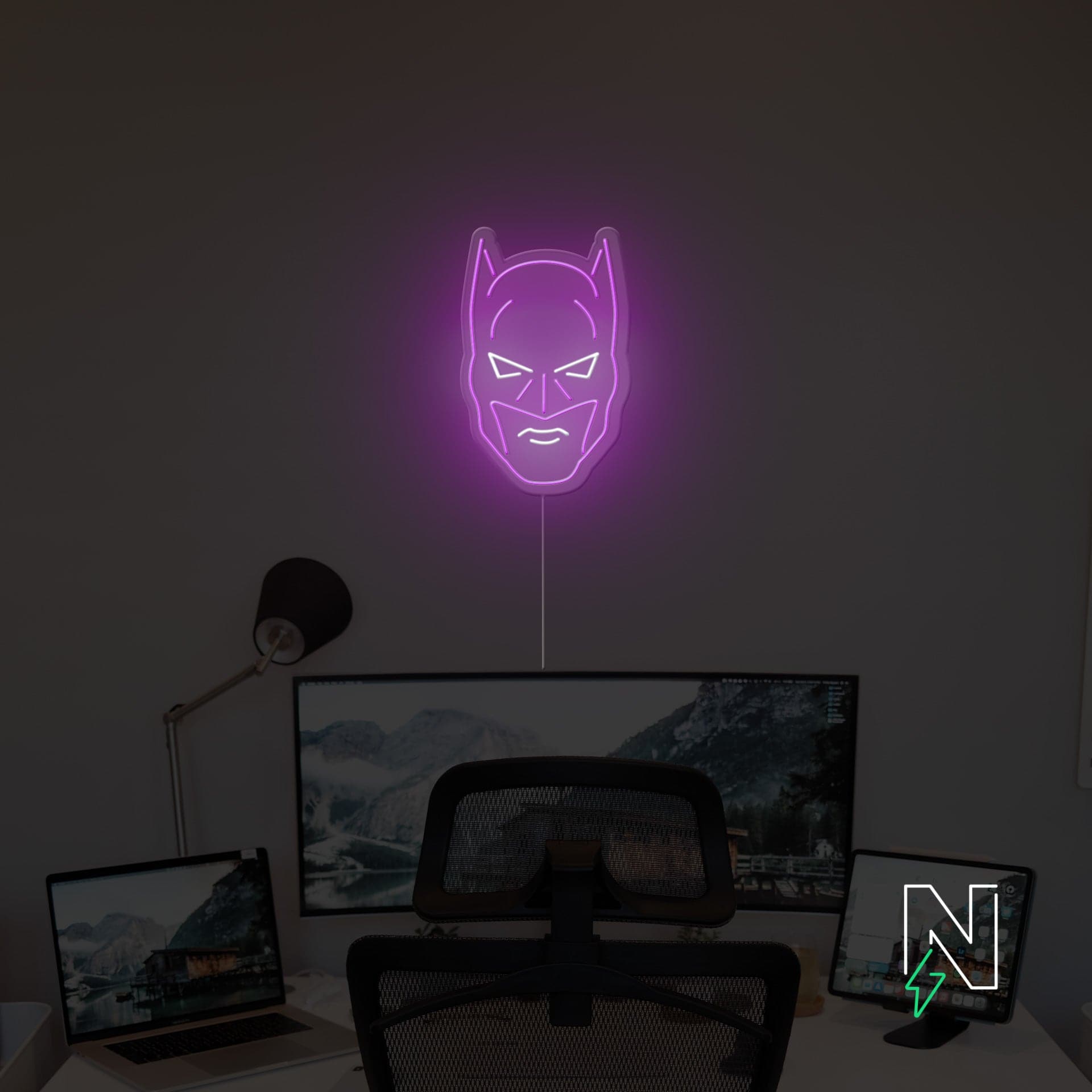 Batman Mask Neon Sign