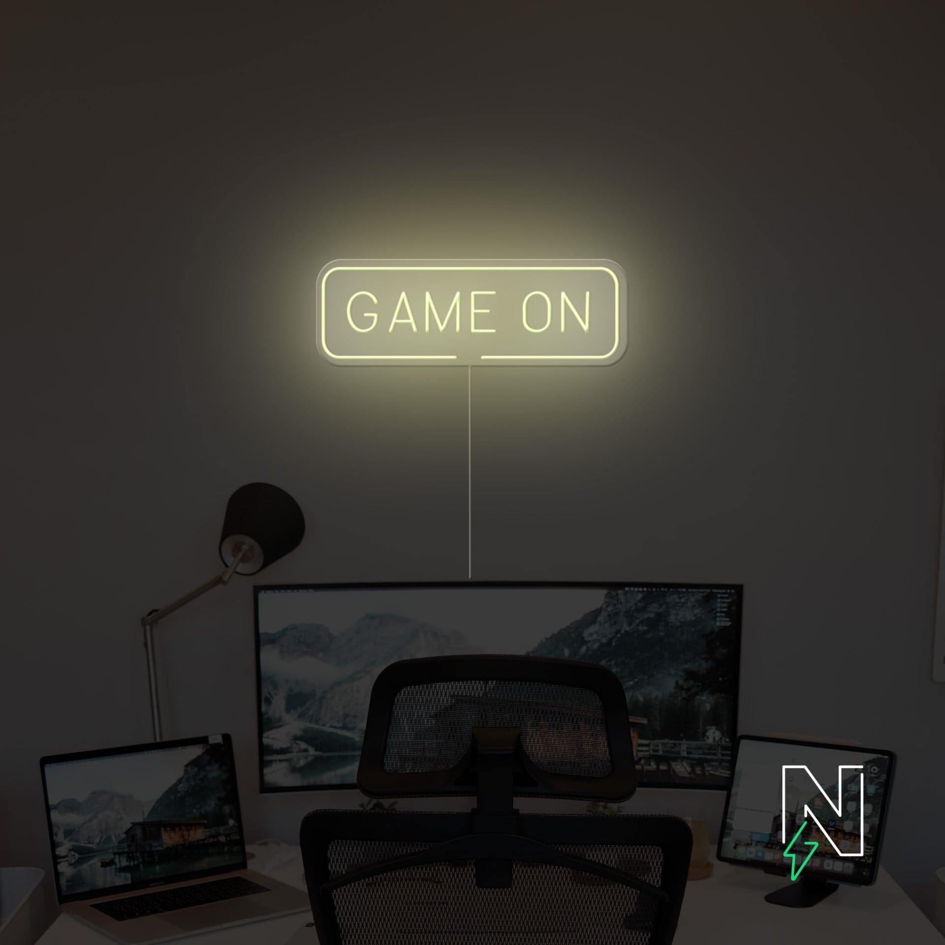 Game On Neon Sign