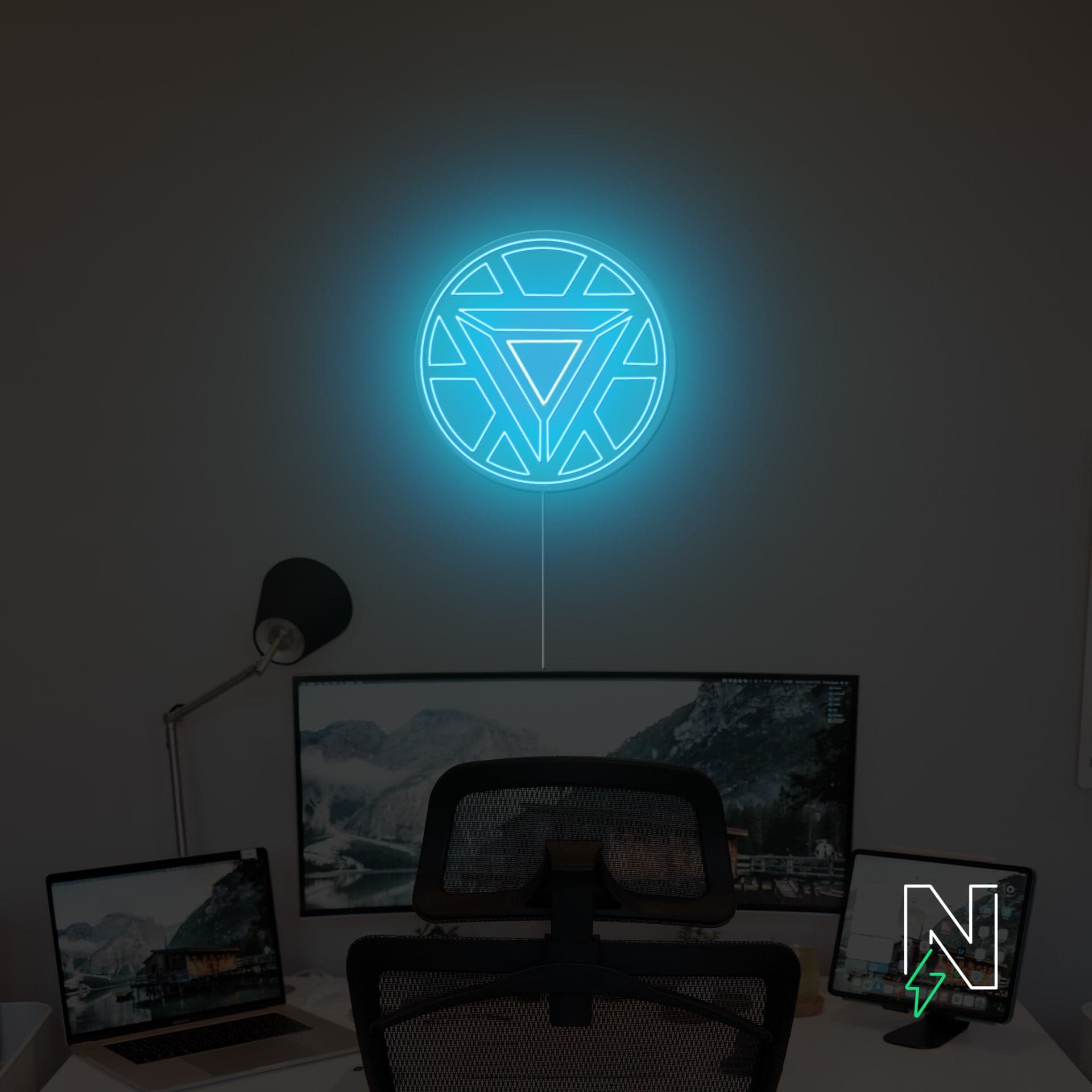 Arc Reactor Neon Sign