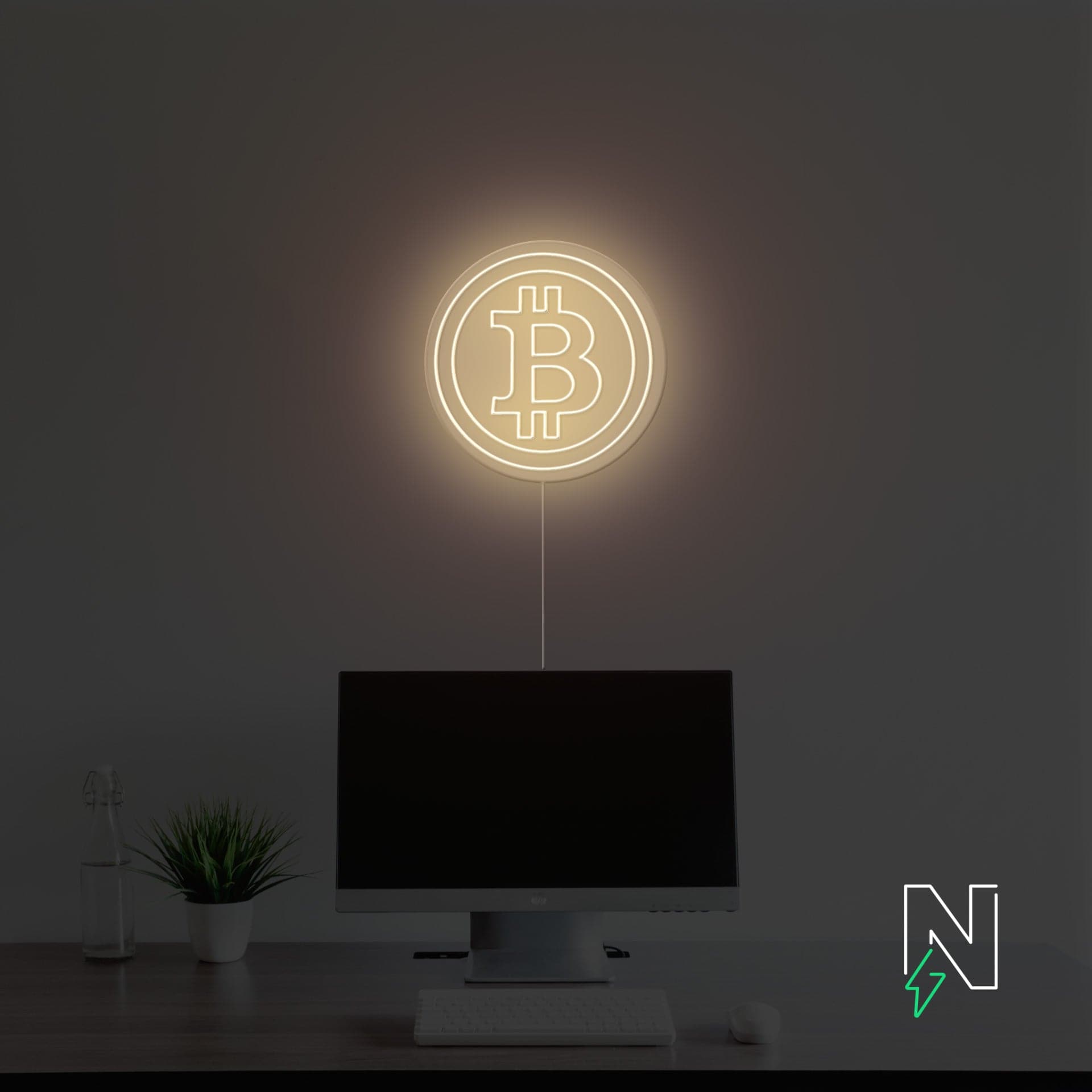 Bitcoin Neon Sign