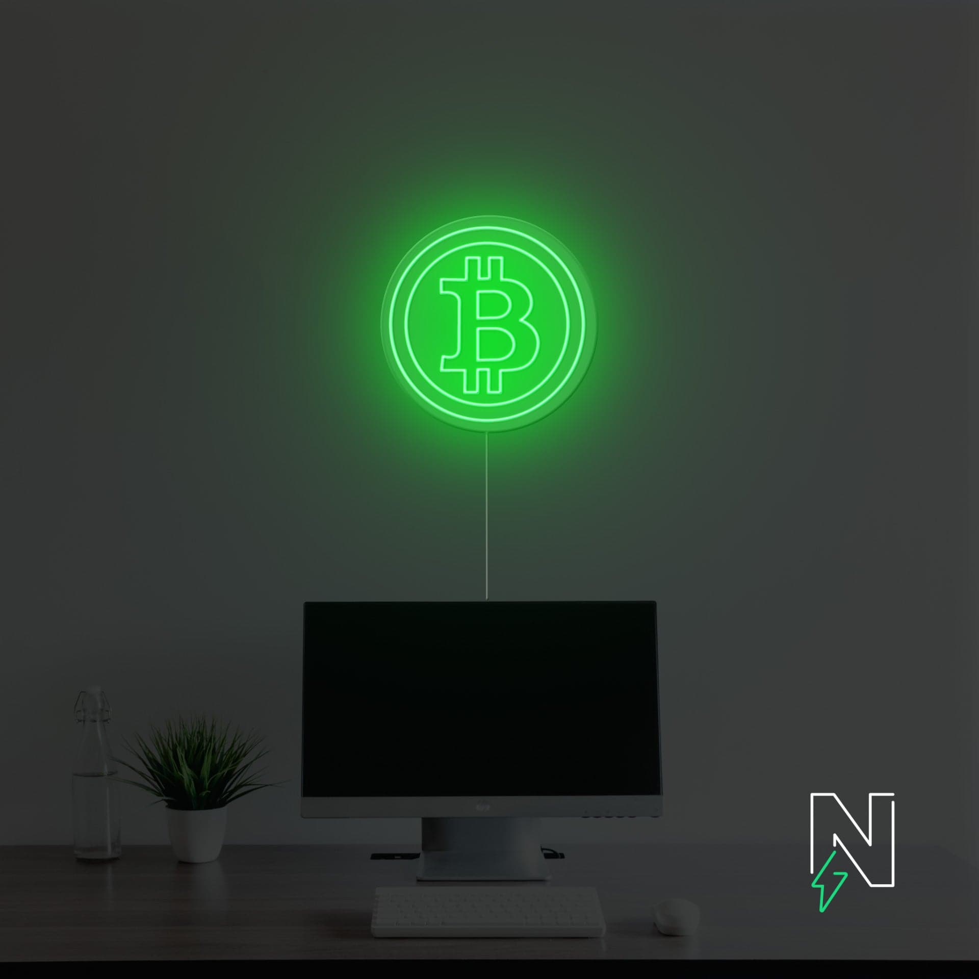 Bitcoin Neon Sign