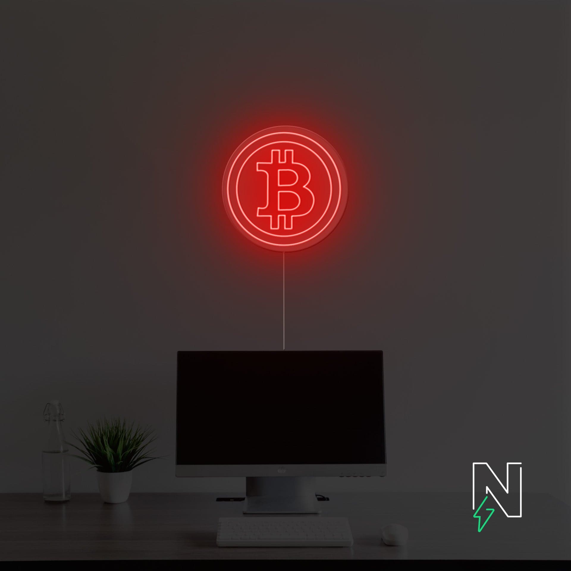 Bitcoin Neon Sign