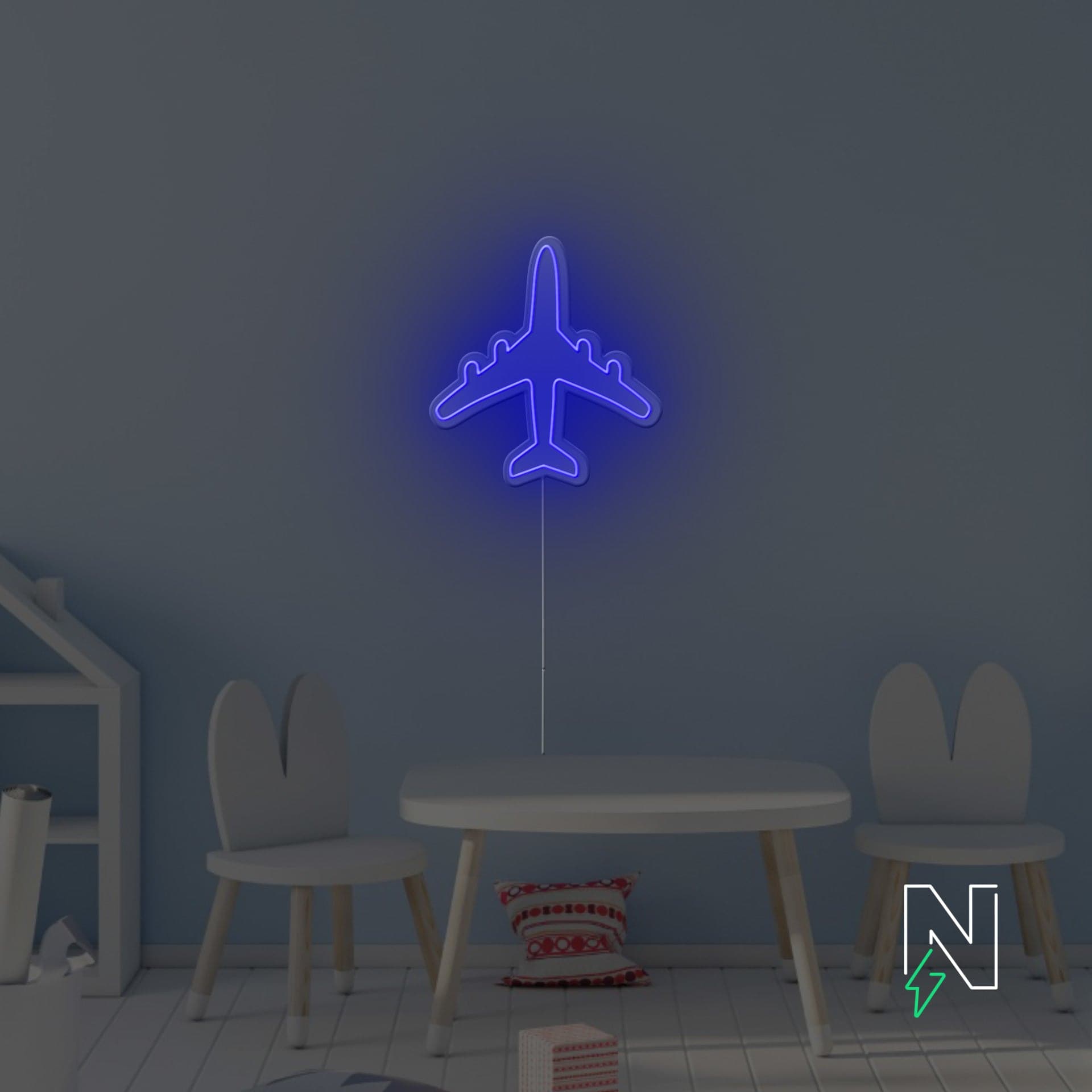 Airplane Neon Sign