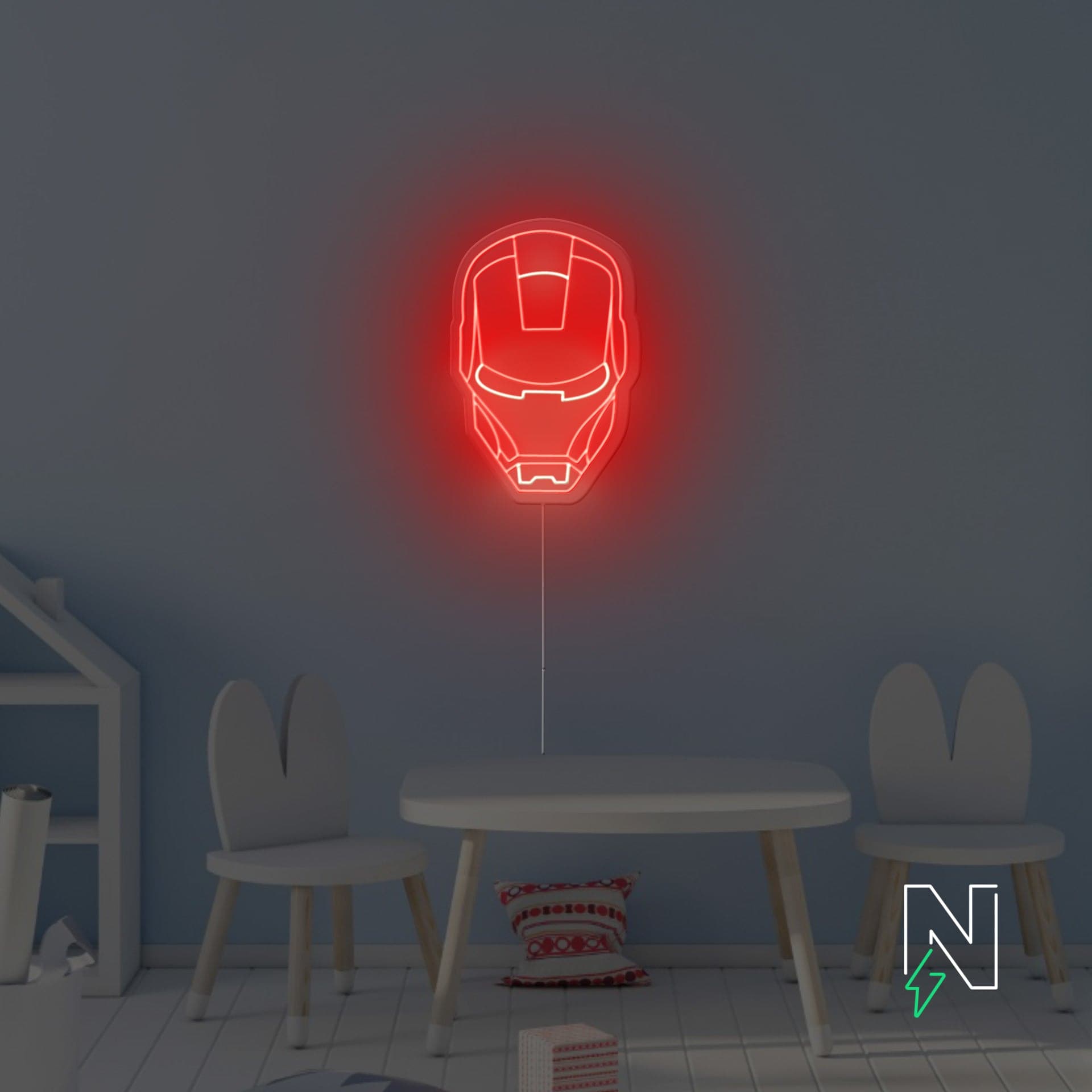 Iron Man Neon Sign