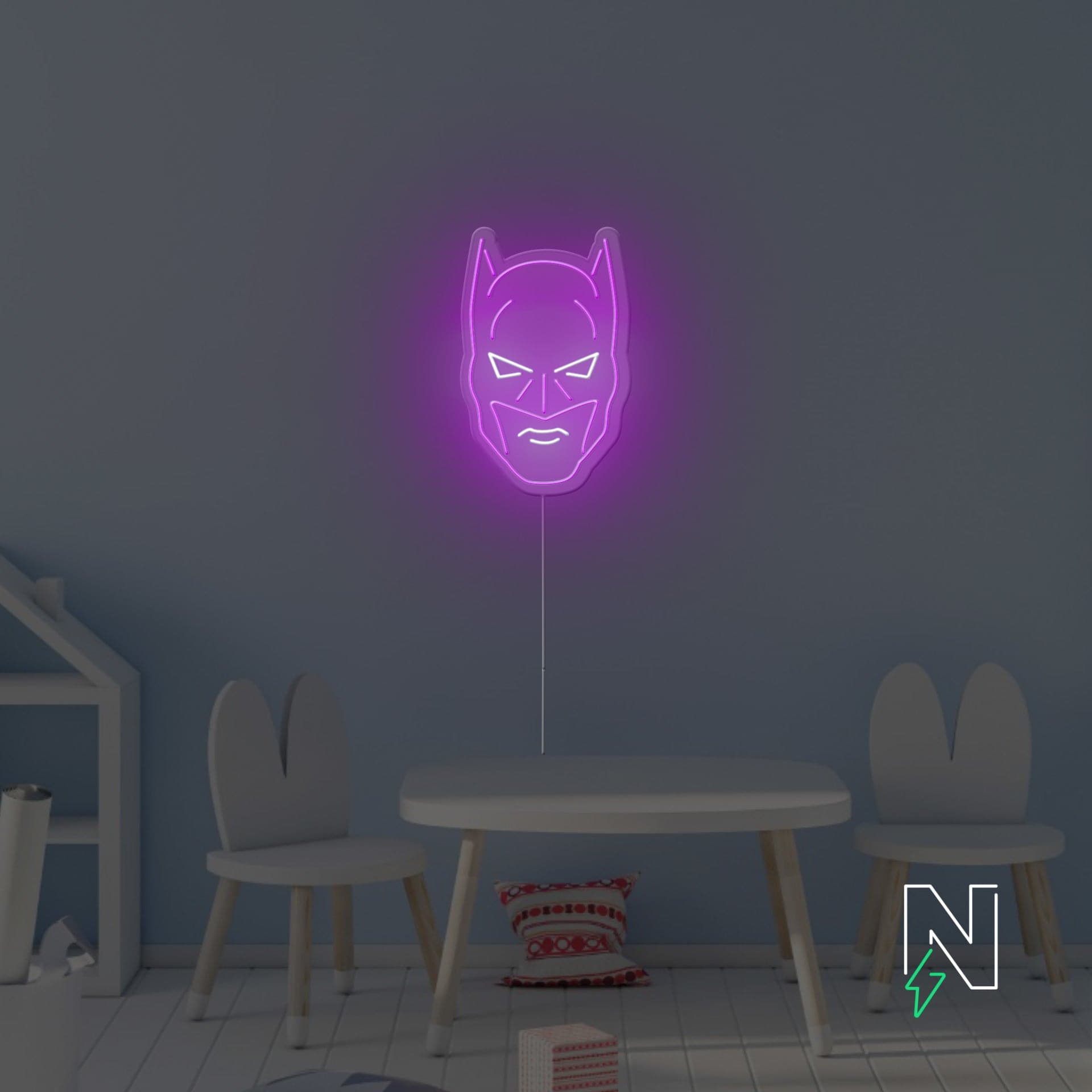 Batman Mask Neon Sign