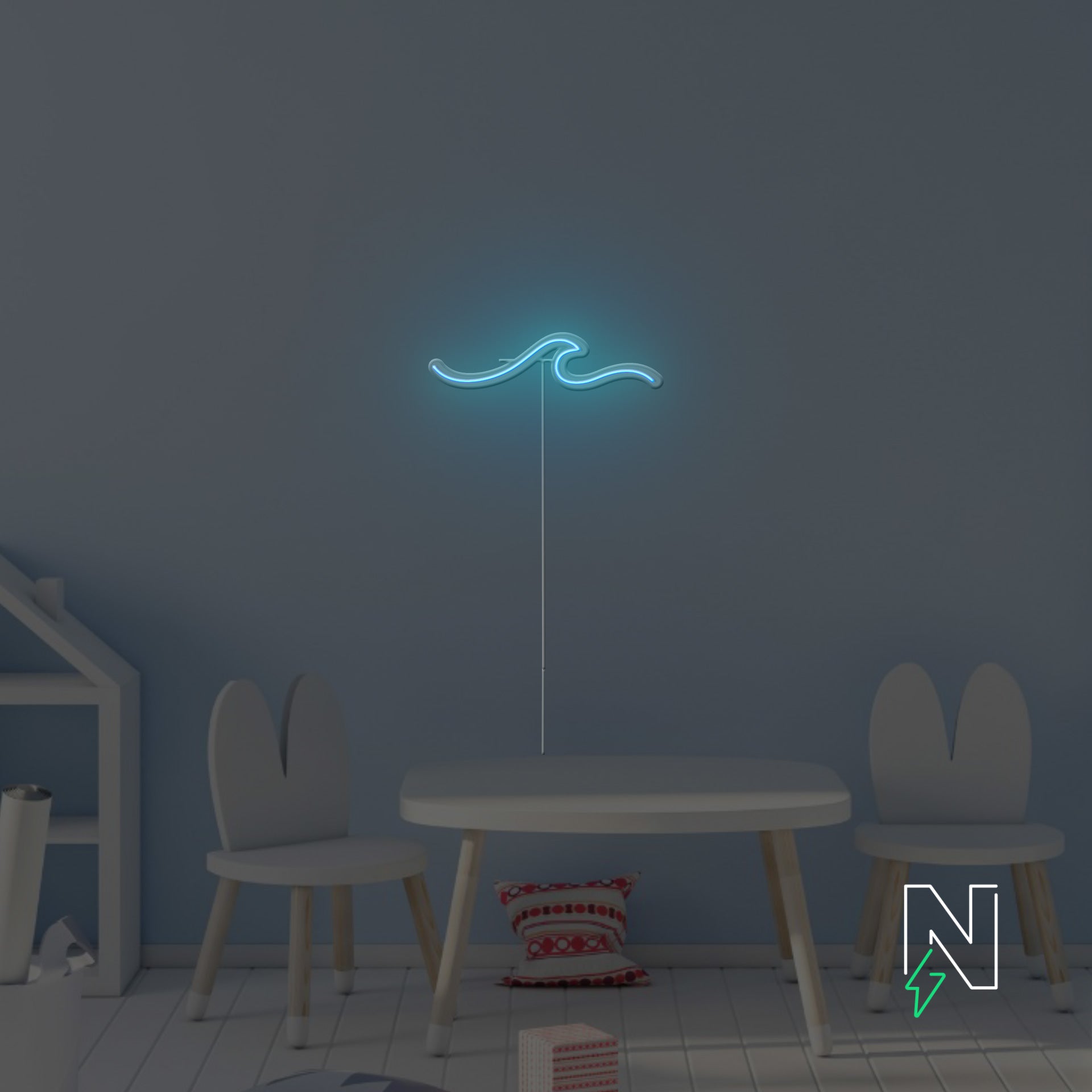 Wave Neon Sign