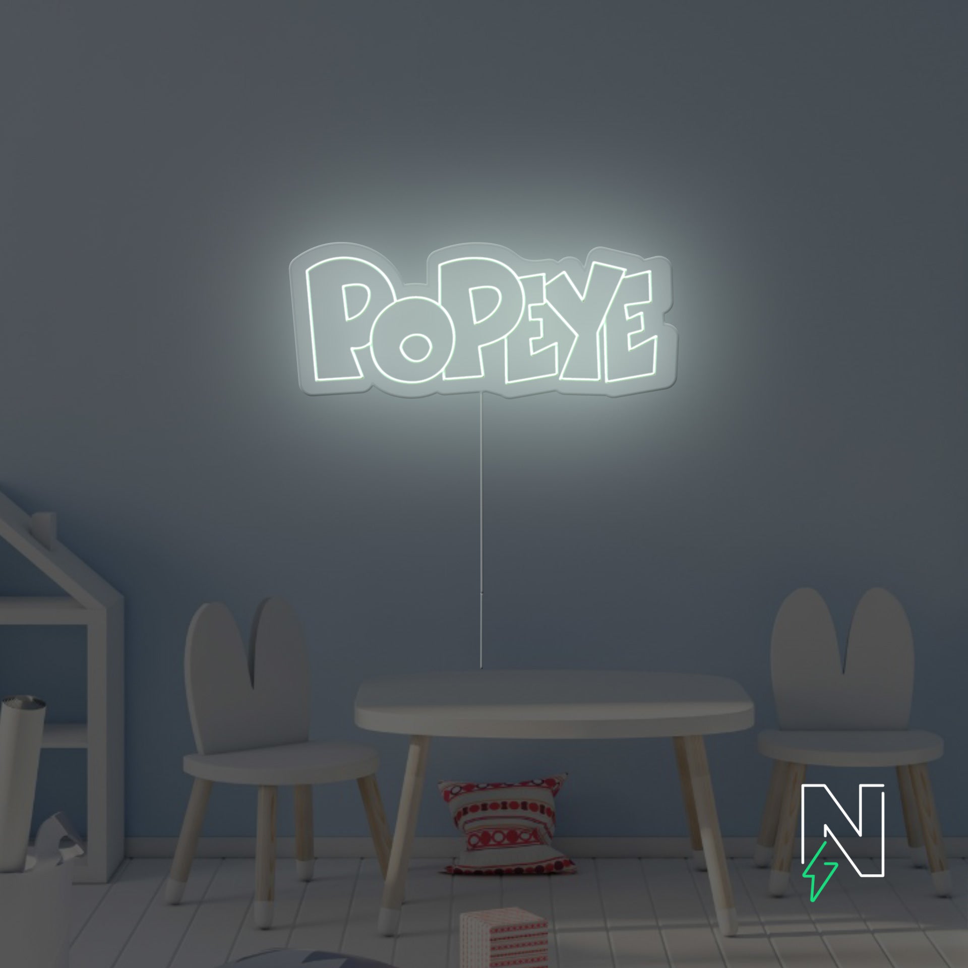 Popeye Neon Sign