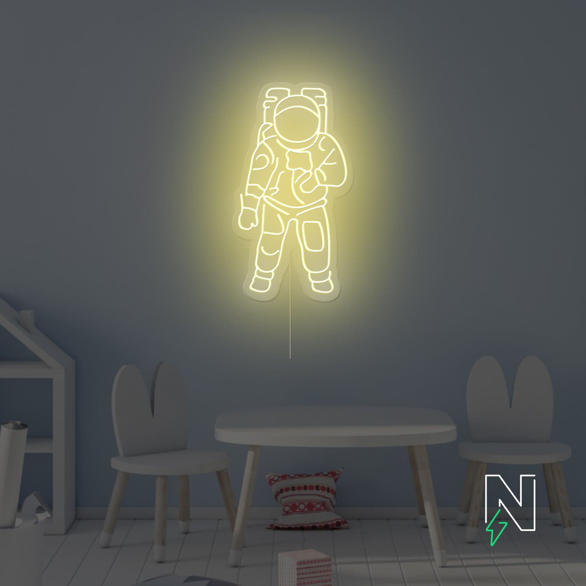 Astronaut Neon Sign