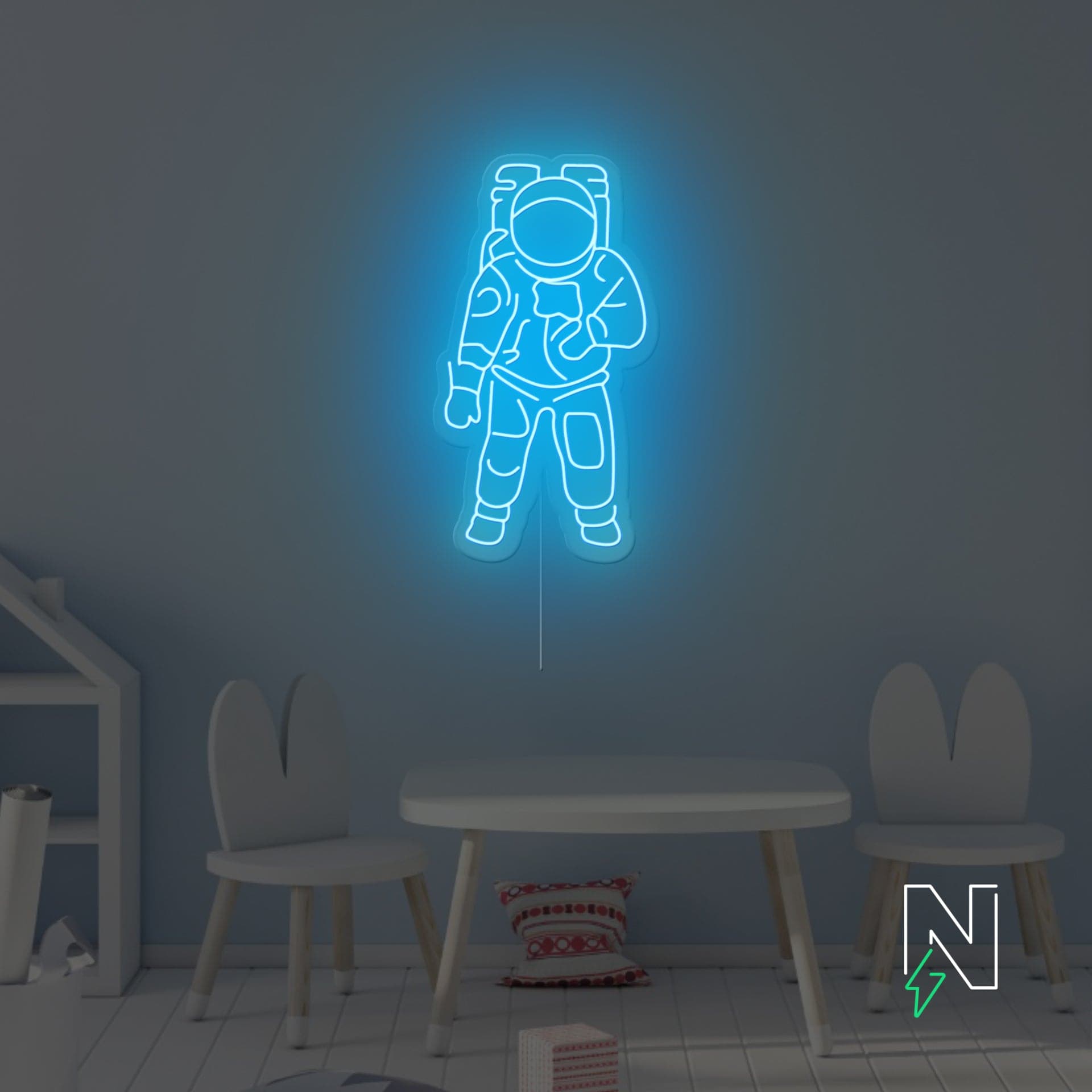 Astronaut Neon Sign