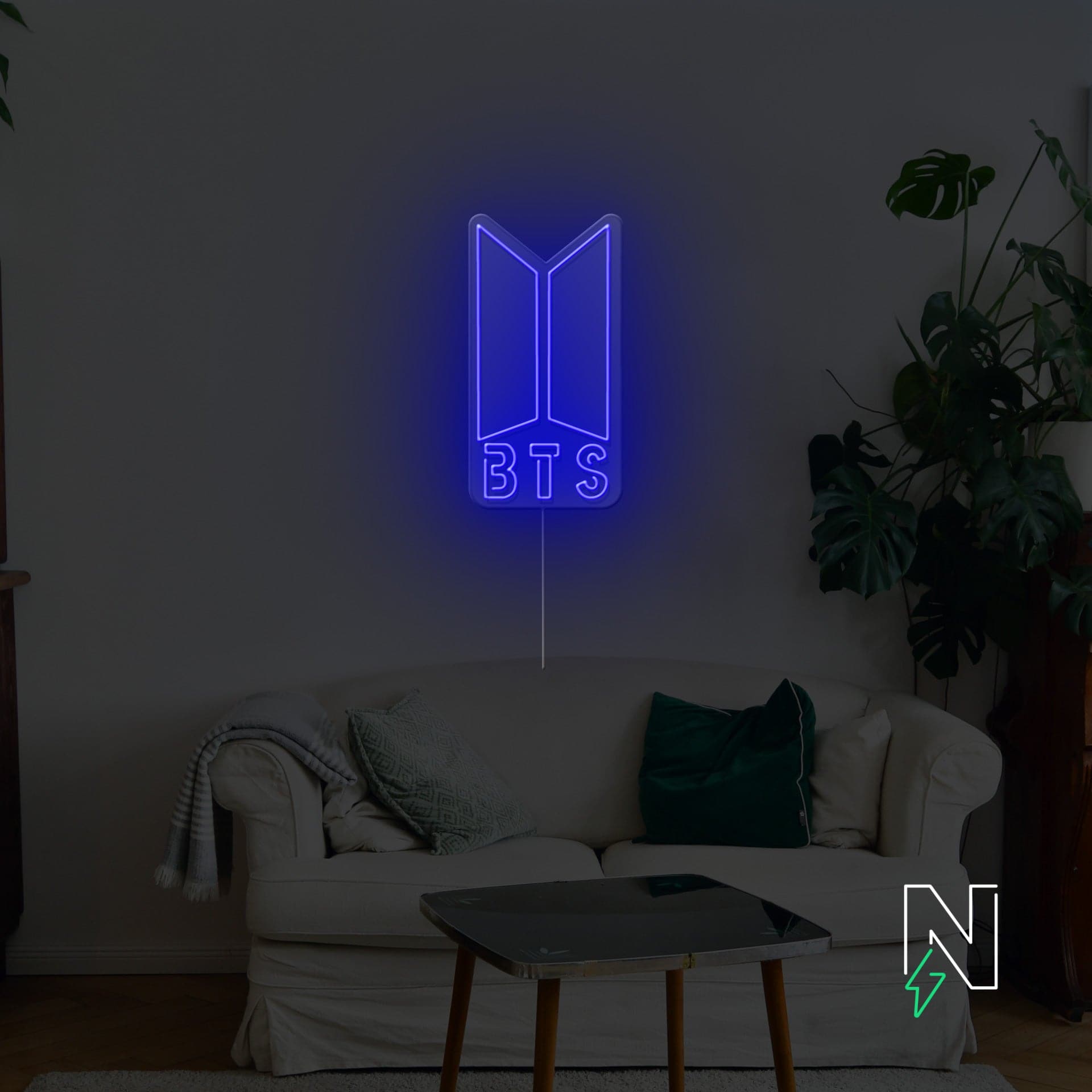 BTS Neon Sign