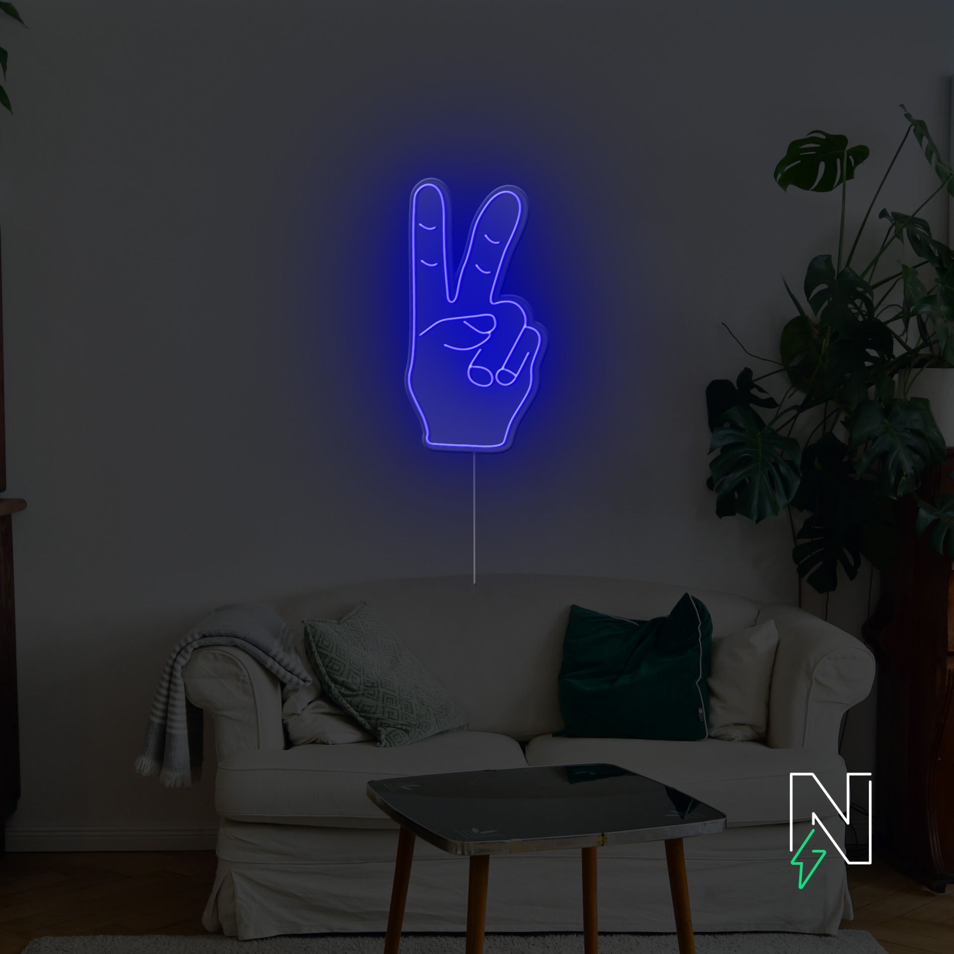 Peace Neon Sign