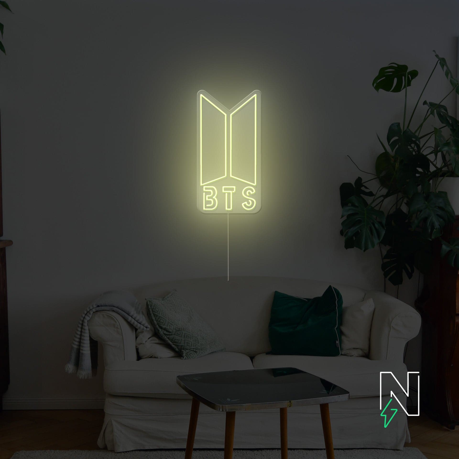 BTS Neon Sign