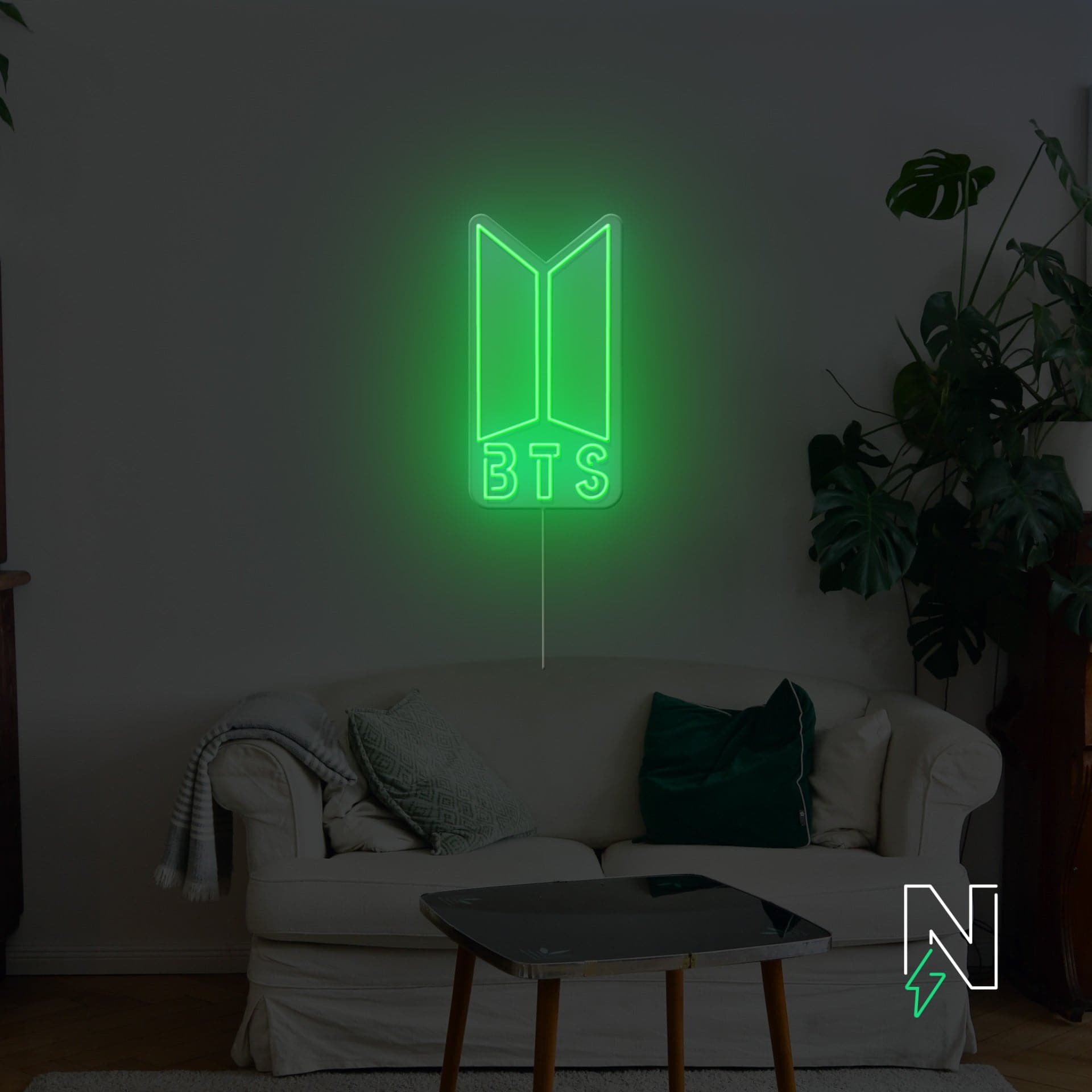 BTS Neon Sign