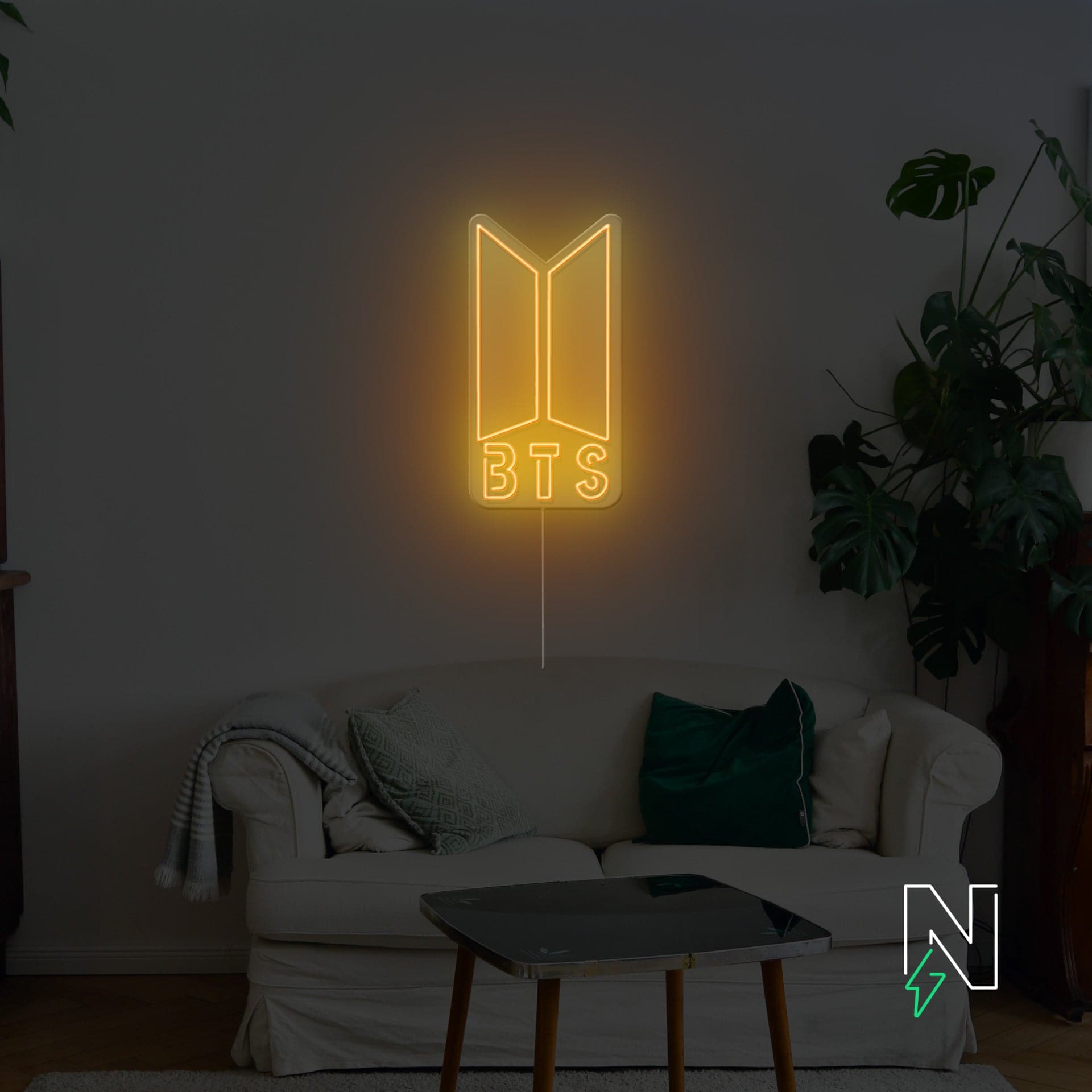 BTS Neon Sign