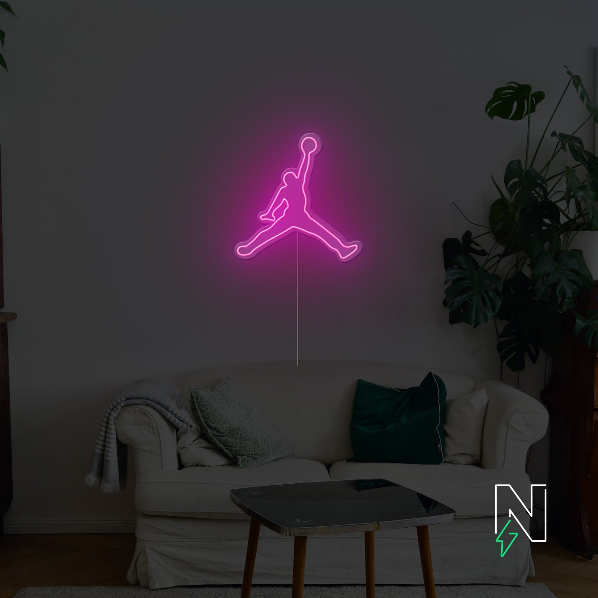 Jumpman Neon Sign