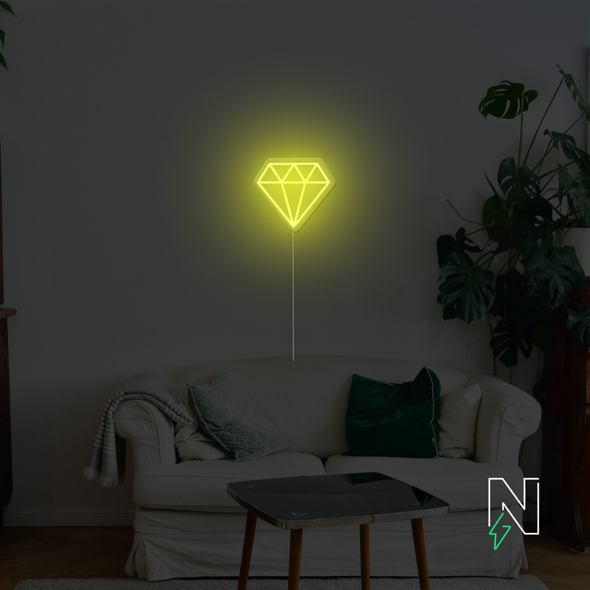 Diamond Neon Sign