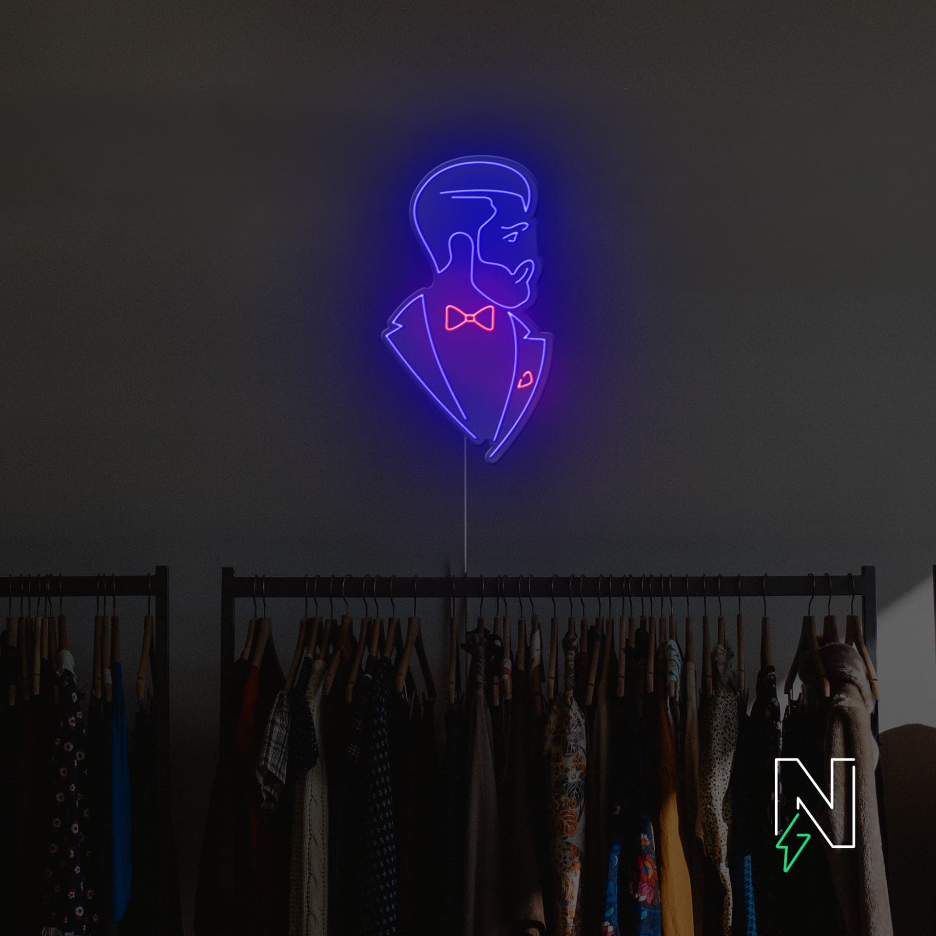 Beard Neon Sign